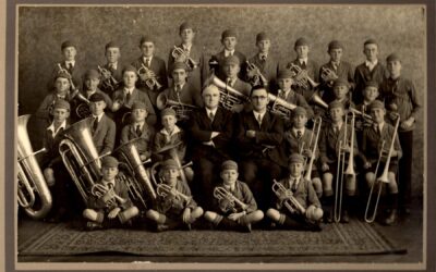 Carnegie State School brass band 1932