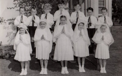 St Joseph's Church Elsternwick communicants 1955